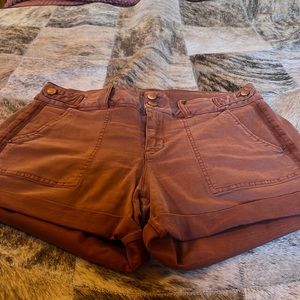BKE shorts size 28. Color is rust
